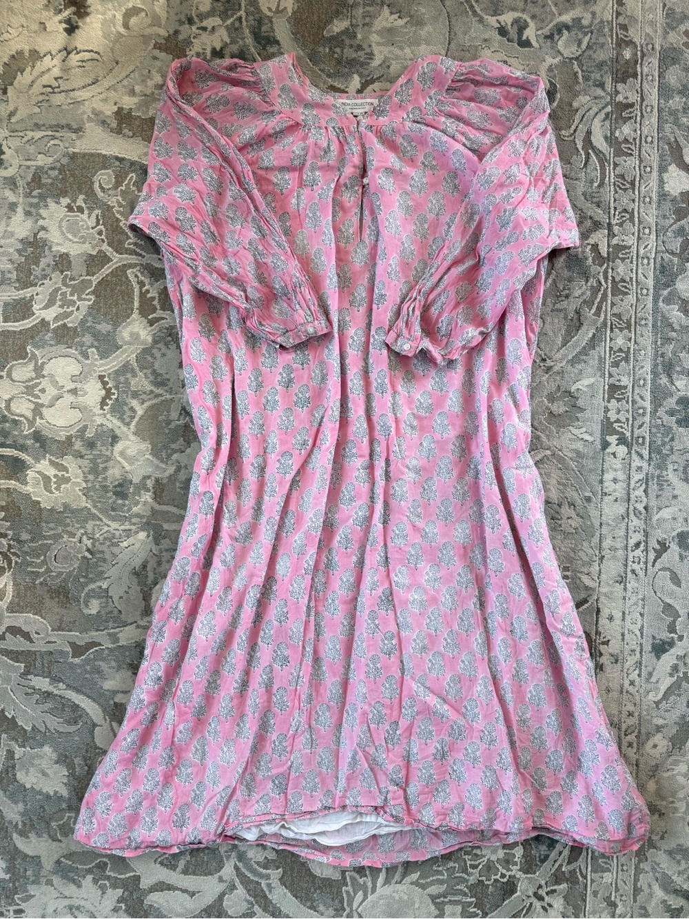 Emerson Fry India Collection Cotton Floral Dress